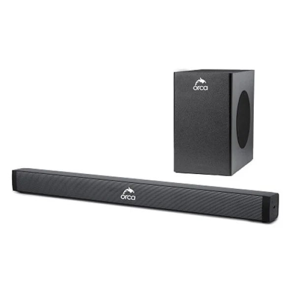 Orca Soundbar Bluetooth &ndash; 2.1Ch 40W (RMS) - OR-S218W